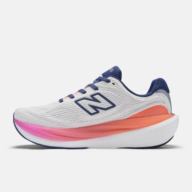 【NEW BALANCE】NB 1080 v15 運動鞋 跑步鞋 休閒鞋 女 白 多色底 D楦 W10801L7
