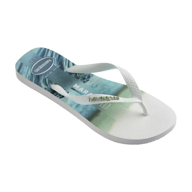 【havaianas 哈瓦仕】拖鞋 男鞋 夾腳拖 衝浪 海浪 Top Surfer I 白 4149971-0198M (哈瓦士)