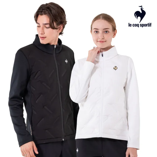 【LE COQ SPORTIF 公雞】休閒經典羽絨外套 男女款-2色-LWU61393_LWU62393
