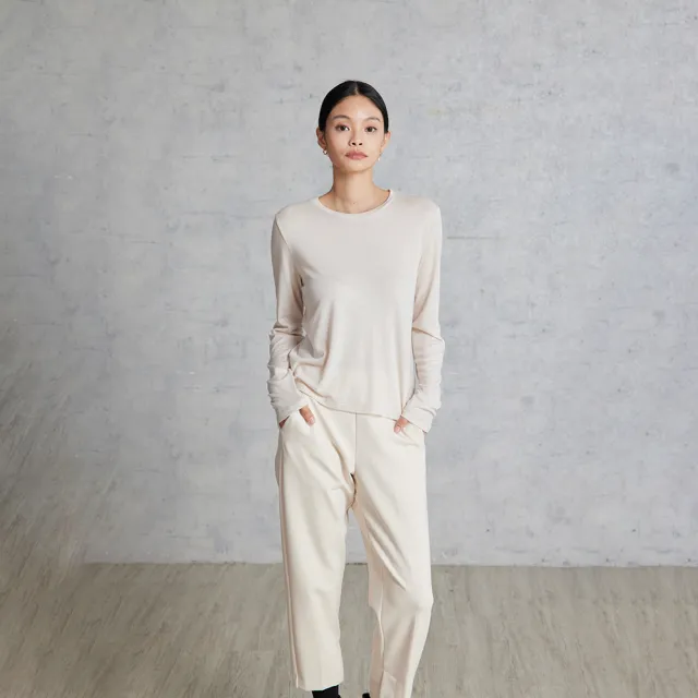 【giordano ladies】25FW 羊毛混紡經典上衣(02325515)