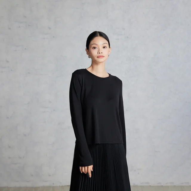 【giordano ladies】25FW 羊毛混紡經典上衣(02325515)