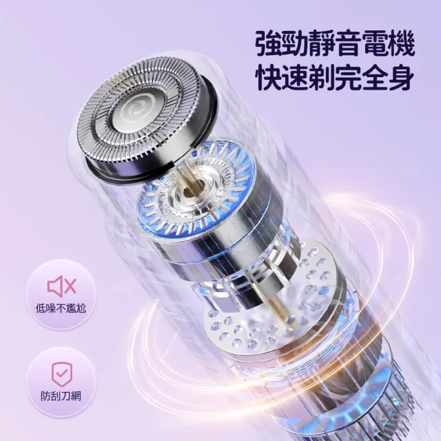 【小不記】男女通用 電動刮毛器 除毛器 剃毛器 私密處除毛(私處 剃毛 刮毛 除毛刀 二合一雙頭 美體脫毛儀)