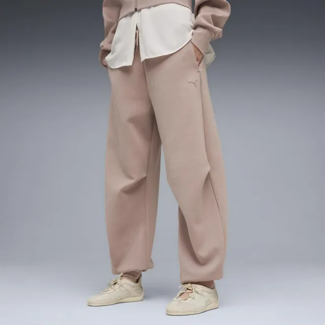 【PUMA官方旗艦】流行系列PUMATECH Drycell長褲 女性 63457288(棕色)