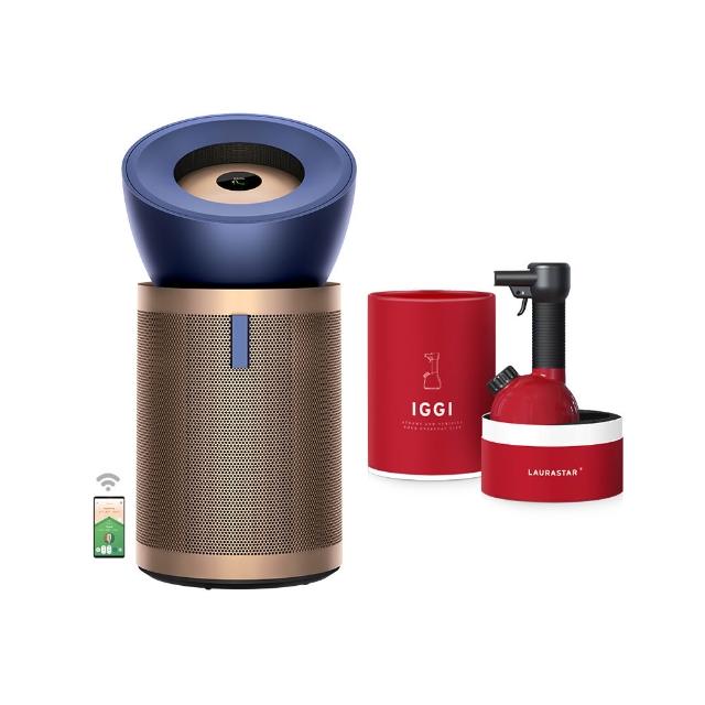 【dyson 戴森】BP04 Purifier Big+Quiet Formaldehyde 強效極靜甲醛偵測空氣清淨機(普魯士藍及金色)(超值組