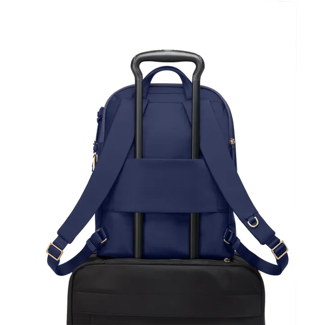 【TUMI】Voyageur Halsey 14 吋筆電都會休閒後背包 - 皇家藍 (TUMI 官方旗艦店)