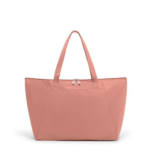 【TUMI】Voyageur Just In Case 中型輕便旅遊托特包 - 粉陶色(TUMI 官方旗艦店)