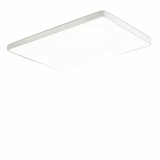 【聚美照明】全光譜吸頂燈 白色長方形（90CM 138W）適用6-8坪(BSMI/NCC雙認證/手機APP+遙控控制)
