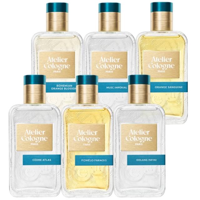 【Atelier Cologne】淡香精100ml 多款任選(帝國麝香/雪松之戀/無極烏龍/情柚獨鍾/遊牧橙花)