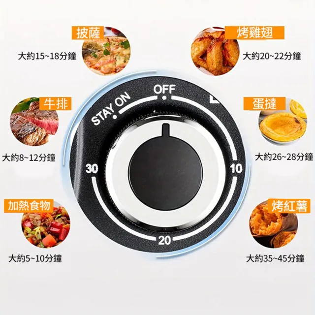 維科特vicote 電烤箱 烤爐 家用多功能烤箱 一體大容量烘焙空氣炸鍋 機械式恆溫空氣炸鍋