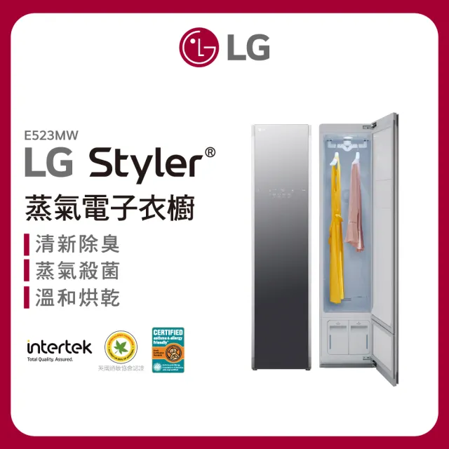 【LG 樂金】1916洗衣塔×電子衣櫥〔1+1超值組〕(WD-S1916B×E523MW)