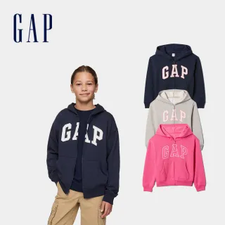 【GAP】男女童裝 連帽外套-多款任選(590786&743966)