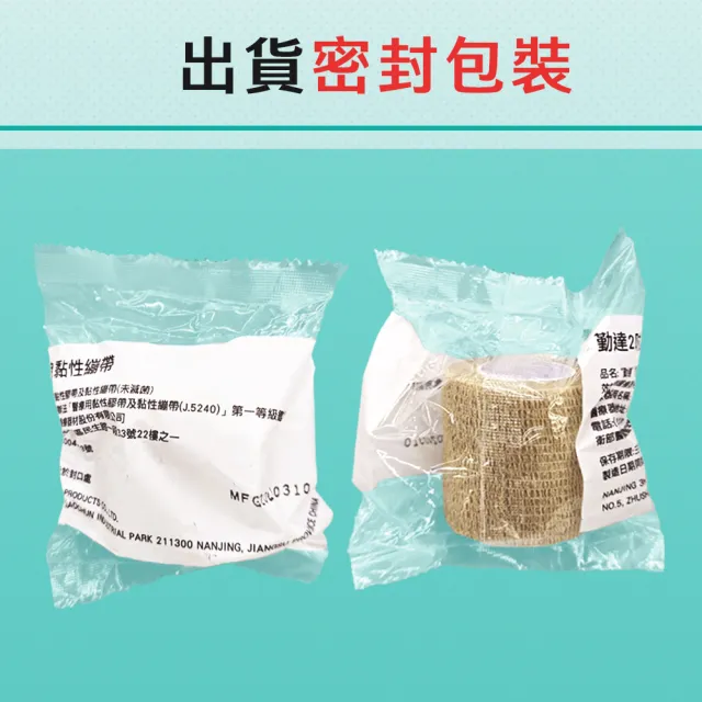 【TEAMPOWER 勤達】24卷/盒-醫療用自黏繃帶-膚色2吋x5碼-L2