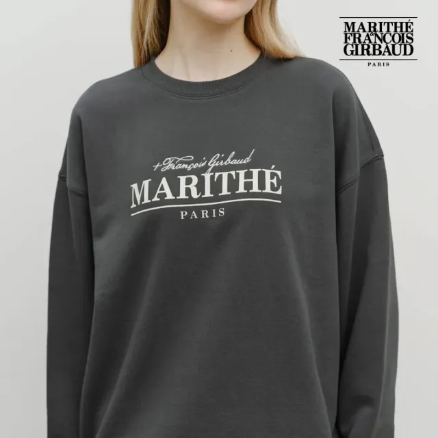 【MARITHE FRANCOIS GIRBAUD】官方旗艦 MARITHE LOGO 寬版大學T(多款任選)