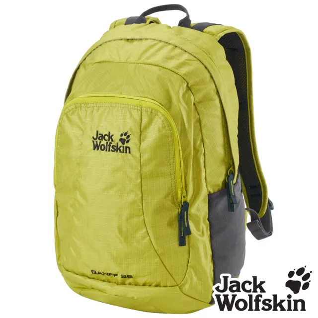 【Jack wolfskin 飛狼】BANFF 休閒背包 健行背包 25L (青綠)