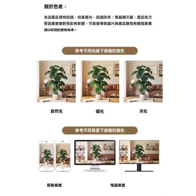 【諾必行】200cm仿真綠植龜背竹 室內綠植 仿生植物 室內盆栽擺件 仿生假樹 落地植物擺件