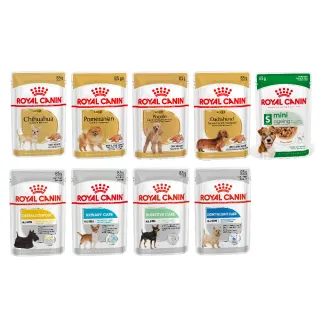 【ROYAL 法國皇家】犬專用濕糧餐包85g-24包(歐洲進口 主食 餐包 狗濕糧 幼犬 成犬 熟齡犬 全齡適用)