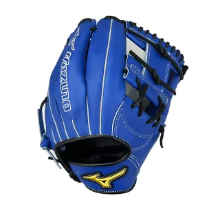 【MIZUNO 美津濃】MVP系列棒球手套內野工字檔11.75吋寶藍全牛皮(1ATGH26603)