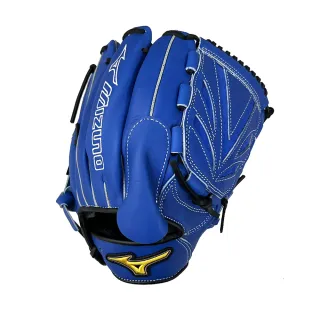 【MIZUNO 美津濃】MVP系列棒球手套內野投手全封檔11.75吋寶藍全牛皮(1ATGH26601)