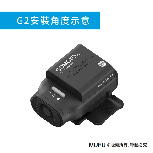【MUFU官方直營】V11S 安全帽背膠支架(機車行車記錄器配件)