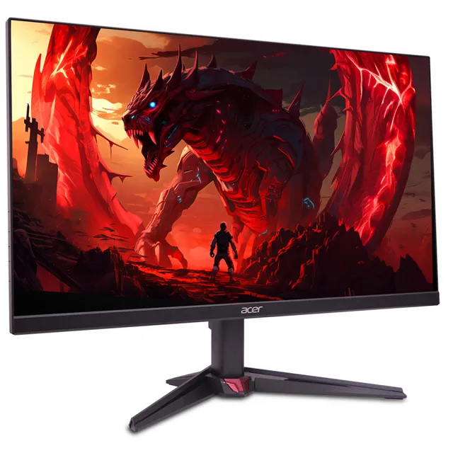 【Acer 宏碁】VG240Y X1 24型 IPS FHD 16:9 200Hz電競螢幕(0.5ms/喇叭/FreeSync/HDR10/護眼)