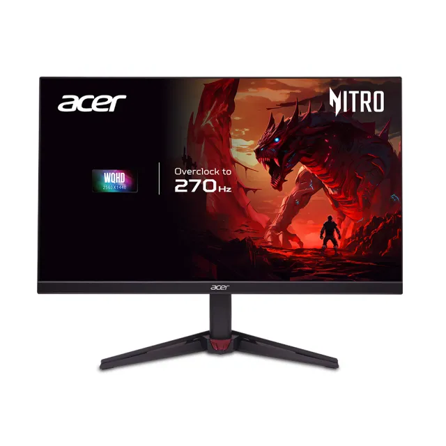 【Acer 宏碁】VG270U Z1 27型 IPS 2K 16:9 270Hz電競螢幕(可傾斜/喇叭/HDR10/FreeSync/0.5ms)