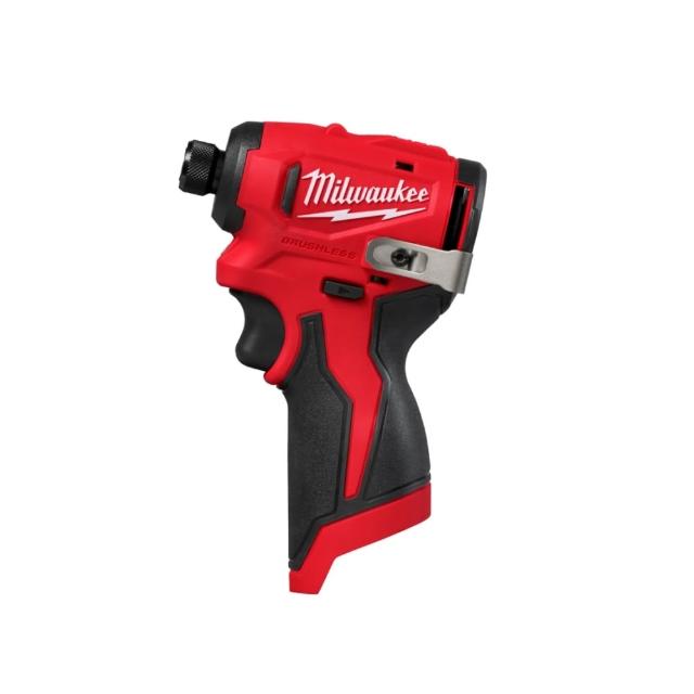 【Milwaukee 美沃奇】12v鋰電無刷衝擊起子機電鑽 M12BLIDRC裸機(M12 BLIDRC)
