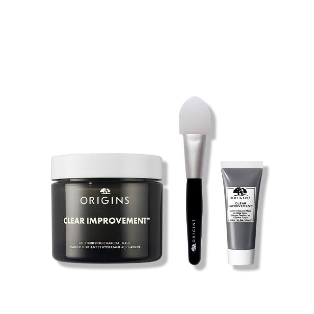 【ORIGINS 品木宣言】泥娃娃活性碳奇亞籽面膜75ml(雙11限定)