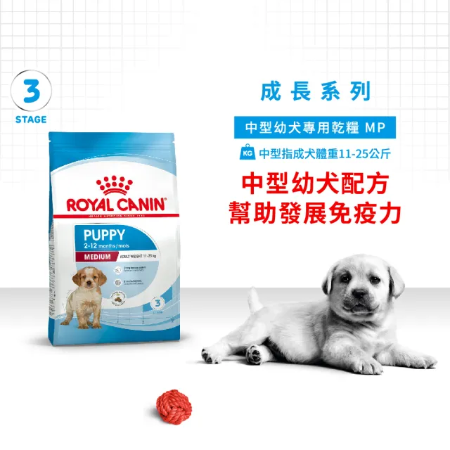 【ROYAL 法國皇家】中型幼犬專用飼料 MP 10KG(狗乾糧 狗飼料)