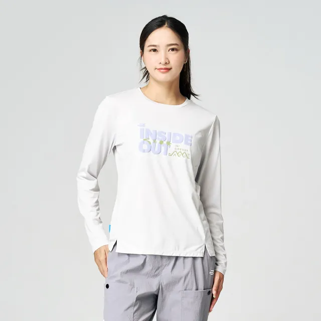 【BATIS 巴帝斯】女印花吸排長T - 兩色 - 25AW