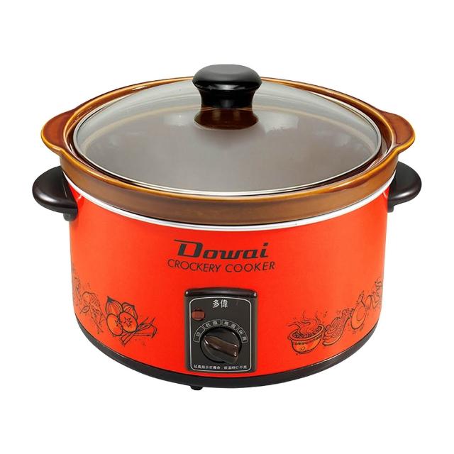【Dowai 多偉】台灣製造3.6L陶瓷燉鍋(DT-500)