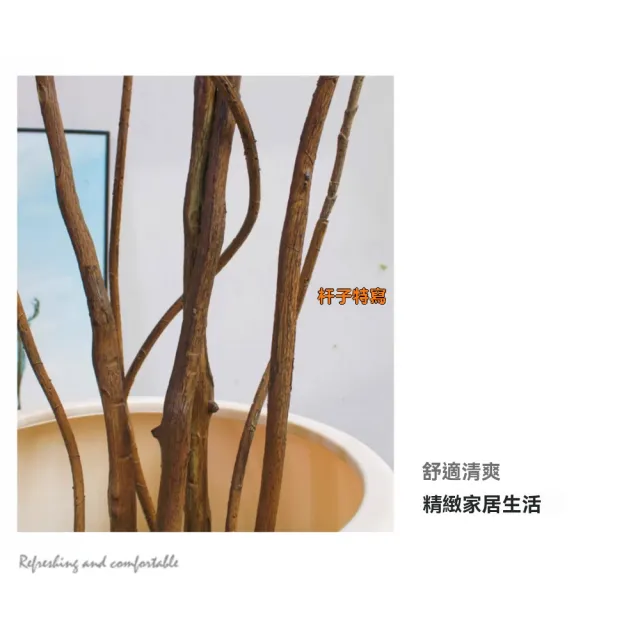 【諾必行】仿真綠植 190cm海島春花 小清新盆栽裝飾 落地擺飾 假植物樹 假花盆栽