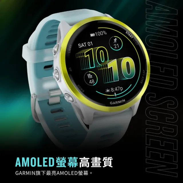【GARMIN】Forerunner 570 GPS智慧心率進階跑錶 47mm