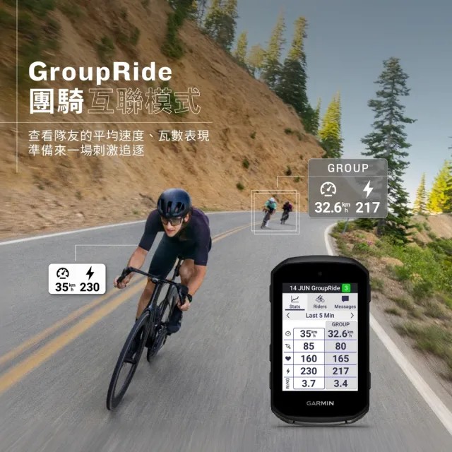 【GARMIN】Edge 550 GPS自行車錶