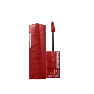 【MAYBELLINE 媚比琳】超持久水光鎖吻唇釉(絲絨甜點新色/鎖吻棒/水光持色)