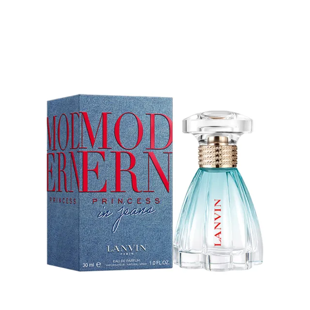 【LANVIN 浪凡】買一送一-丹寧公主淡香精30ml+粉戀玫瑰女性淡香精30ml(專櫃公司貨)