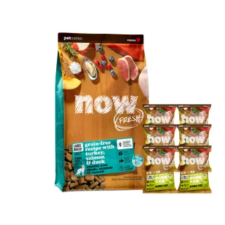 【Now!】大型成犬鮮肉配方25磅 狗狗無穀飼料(狗糧 狗飼料 大型犬 葡萄糖胺 軟骨素 益生菌)