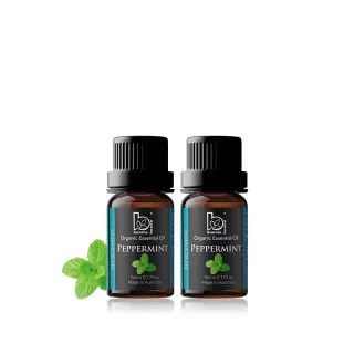 【Bonnie House 植享家】有機薄荷精油5ml(兩入組)