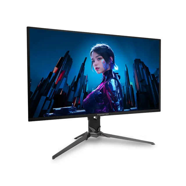 【Acer 宏碁】X32 V2 32型 4K 16:9 165Hz 電競螢幕(高低升降旋/喇叭/HDR400/0.03ms/QD-OLED)