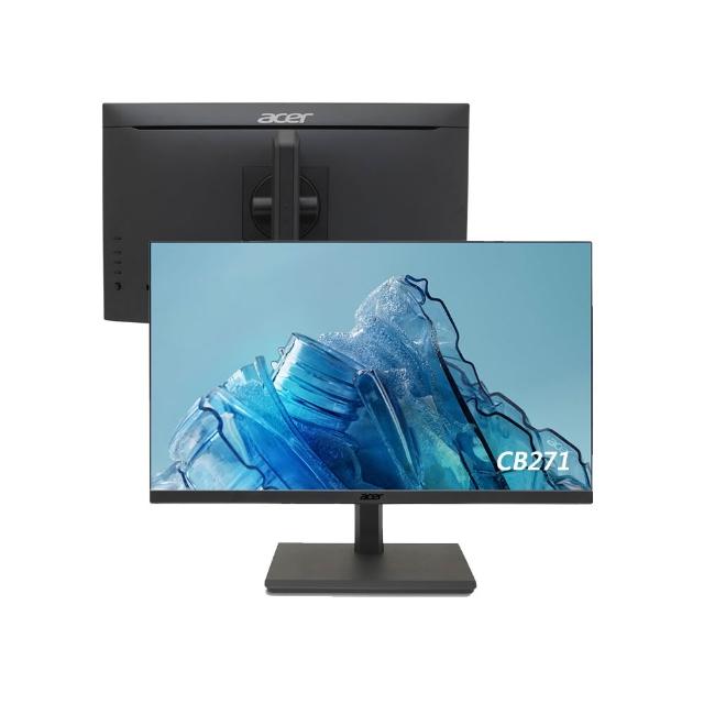 【Acer 宏碁】CB272 P6 無邊框電競螢幕(27型/FHD/144Hz/1ms/IPS)