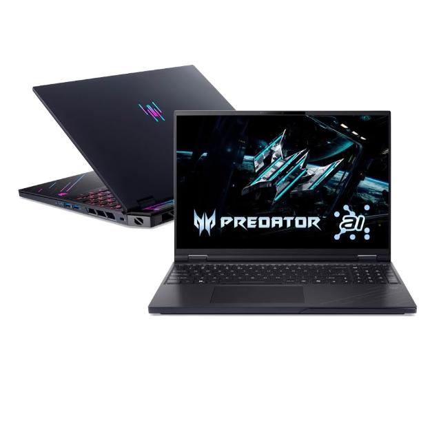 【Acer 宏碁】特仕版 16吋電競筆電(Predator/PHN16-73-71BP/Ultra 7-255HX/32G+32G/512G+2TB SSD/RTX5060)