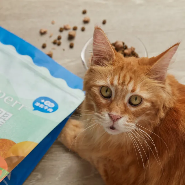 【Hyperr 超躍】貓咪無穀飼料+凍乾 300g 任選(貓飼料 貓糧 高肉量 添加魚油 雞肉 牛肉 羊肉 鹿肉)