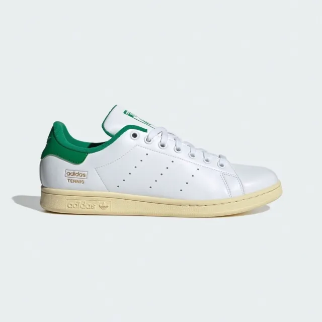 【adidas 愛迪達】Stan Smith 男 休閒鞋 舒適 白 綠(IH5970)