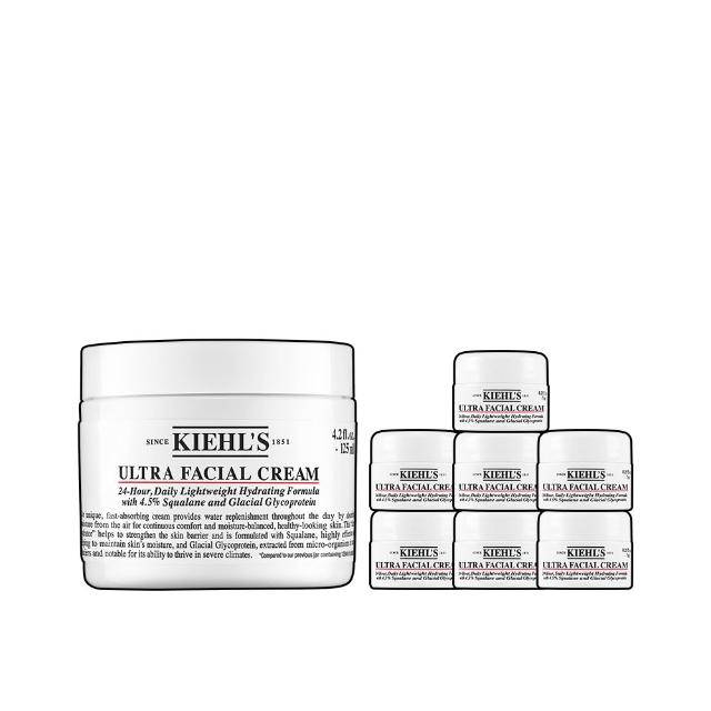 【契爾氏】官方直營 冰河醣蛋白舒敏修護保濕霜125ml(Kiehl’s/全新升級/大瓶裝)