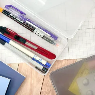 【SEASON 四季紙品禮品】超值霧面透明筆盒(特大) PB0925