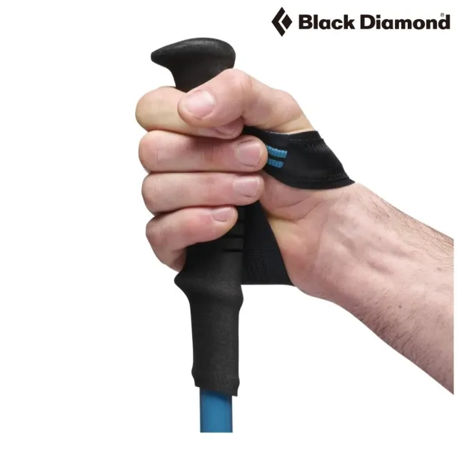【Black Diamond】Distance Carbon Flz碳纖登山杖 曠野藍 112555 / 一組兩支(登山、健行、百岳、郊山)