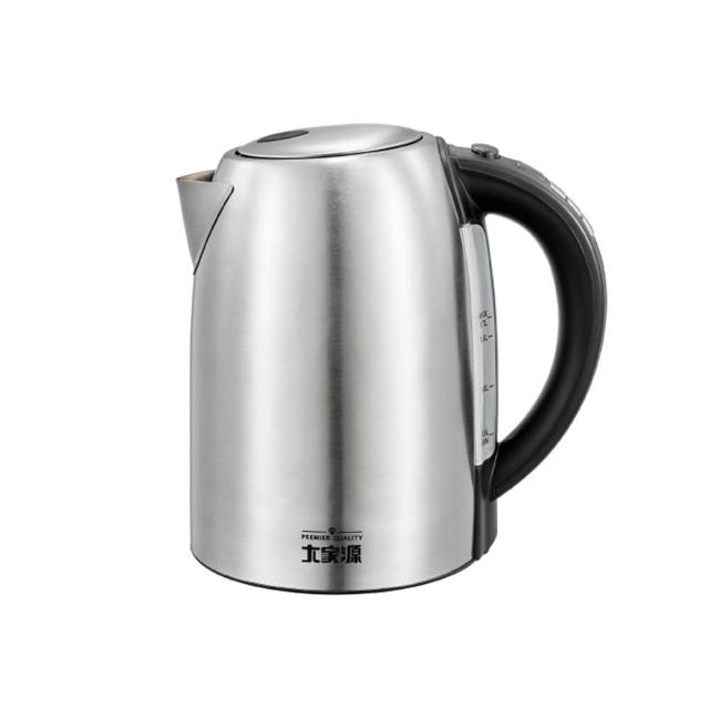 【大家源】定溫快煮壺 1.7L TCY-261702(加贈 限量 樂美雅 316保鮮盒1000ml AKB-R1000BP)