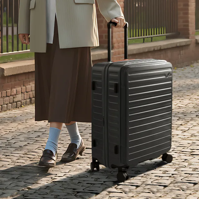 【Arowana 亞諾納】速達獨家★25吋前開式 自由時刻河馬箱 上開式/行李箱(爆款追加到貨!!)