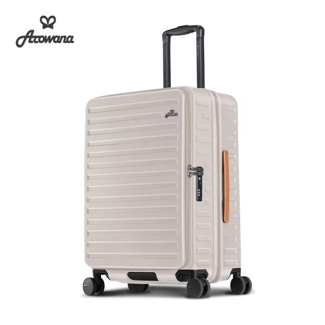 【Arowana 亞諾納】速達獨家★25吋前開式 自由時刻河馬箱 上開式/行李箱(爆款追加到貨!!)