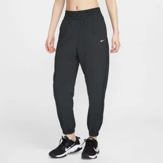 【NIKE 耐吉】長褲 女 AS W NK ONE DF HR 7/8 JOGGER 運動 休閒 高腰 縮口 Dri-FIT 黑(HJ1051013)