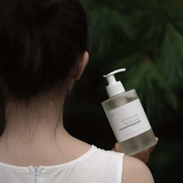 【JAN DAN 簡單】午後茶室沐浴露300ml+午後茶室洗髮精300ml組合 2入組